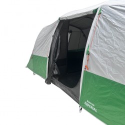 Bigfour Imperial Σκηνή Camping Τούνελ Πράσινη με Διπλό Πανί 3 Εποχών για 8-10 Άτομα 565x270x200εκ.